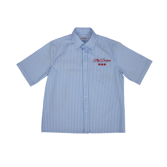 HOLIDAY SHIRT - BLUE/WHITE